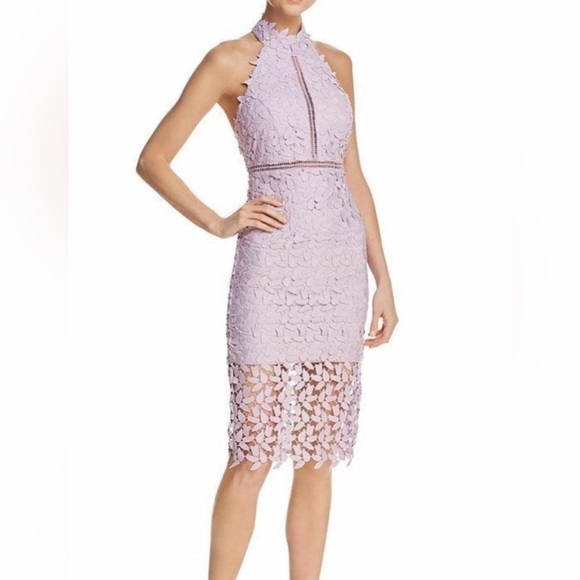 Bardot Milana Gemma Lace Halter Dress - Picture 4 of 9